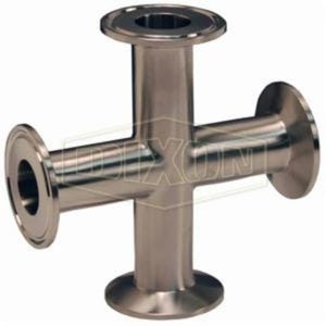 Dixon® B9MP-G150 Clamp Cross, 1-1/2 in, 304 Stainless Steel, Domestic