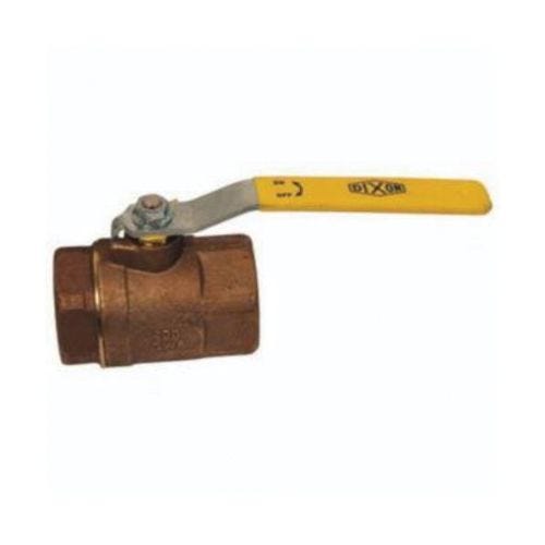 Dixon® BBV200ST BBV Ball Valve, 2 in Nominal, FNPT End Style, Bronze Body, Standard Port, Multi-Fill RPTFE/MTFE Stem Packing Soft goods, Domestic