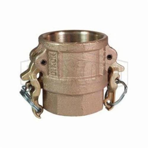 Dixon® BD300 Boss-Lock™ Type D Cam and Groove Coupler, 3 in Nominal, Female Coupler x FNPT End Style, Brass, Domestic