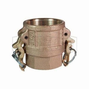 Dixon® BD300 Boss-Lock™ Type D Cam and Groove Coupler, 3 in Nominal, Female Coupler x FNPT End Style, Brass, Domestic