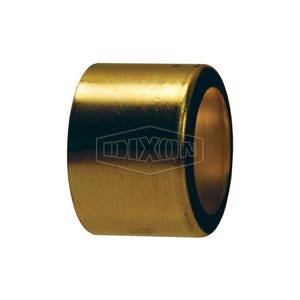 Dixon® BFW900 Ferrule, 0.9 in Nominal, 0.844 in L, Brass