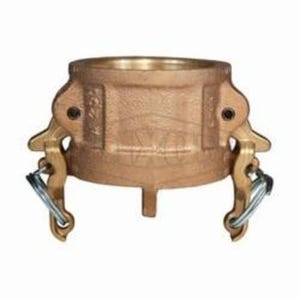 Dixon® BH100 Boss-Lock™ Type H Cam and Groove Dust Cap, 1 in, Brass, Domestic