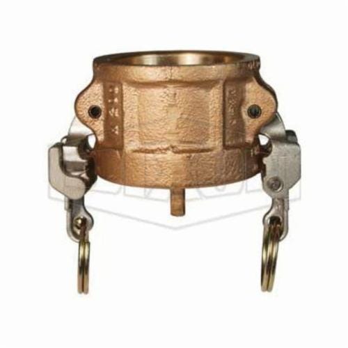 Dixon® BH100EZ EZ Boss-Lock™ Type H Cam and Groove Dust Cap, 1 in, Brass, Domestic