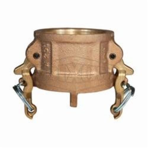 Dixon® BH150 Boss-Lock™ Type H Cam and Groove Dust Cap, 1-1/2 in, Brass, Domestic