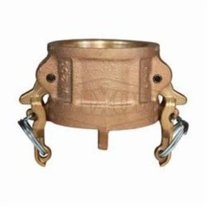 Dixon® BH200 Boss-Lock™ Type H Cam and Groove Dust Cap, 2 in, Brass, Domestic