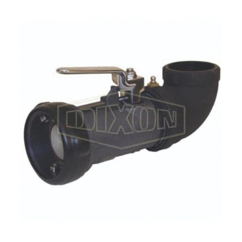 Dixon® BS61-200 Bayonet Dry Disconnect Coupling, 2 in Nominal, 90°  Swivel Coupler x FNPT End Style, Aluminum, Domestic