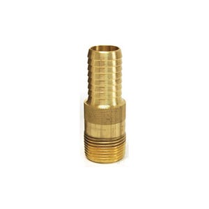 Dixon® BST5 King™ Combination Nipple, 3/4 in x 3-1/8 in L Hose Shank x MNPT, Brass