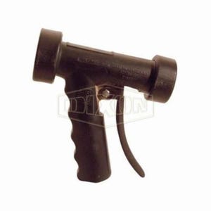 Dixon® BWSG Hot Water Washdown Spray Nozzle, 1/2 in FNPT, 12.5 GPM, 150 psi, Brass, Black, Domestic