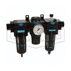 Wilkerson® by Dixon® C28-04A Standard Combination Unit with Guard, 1/2 in NPT/BSPP-G Port, 150 psig Pressure