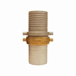 Dixon® CAB150 King™ Short Shank Suction Coupling with Brass Nut, 1-1/2 in Nominal, NPSM End Style, 4-11/16 in L