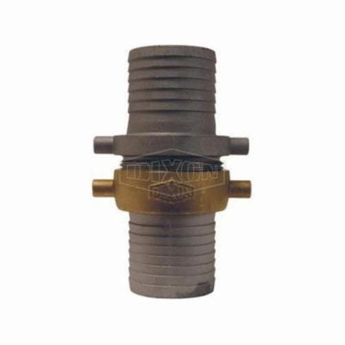 Dixon® CAB150N King™ Short Shank Suction Coupling with Brass Nut, 1-1/2 in Nominal, NST End Style, 4-13/16 in L, Domestic