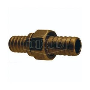 Dixon® CBC76 Standard Shank Garden Hose Coupling with Hex Nut, 3/4 in Nominal, Garden Hose Thread End Style, Brass