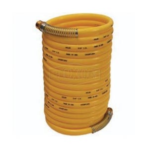 Dixon® CC1250 Coil-Chief Self-Storing Air Hose, 1/2 in Nominal, MNPT End Style, 50 ft L, 170 psi Working, Nylon, Domestic