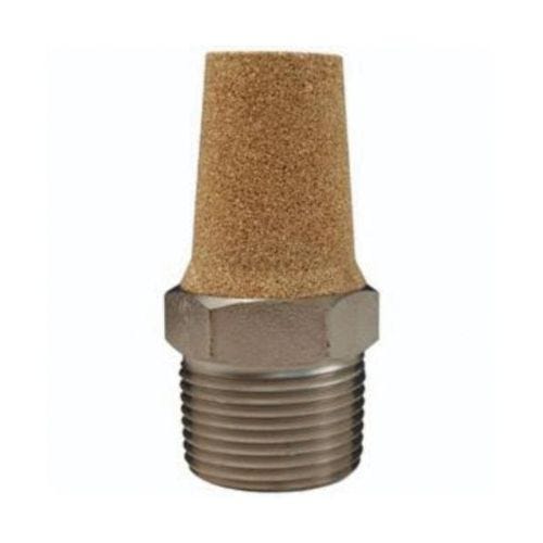 Dixon® CMF28 Conical Muffler, 1/4 in MNPT, 40 micron Filter, Steel, Domestic