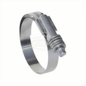 Dixon® CT350L Constant Torque Worm Gear Clamp, 2-3/4 to 3-5/8 in Clamp, Stainless Steel Band, Carbon Steel Bolt, Domestic