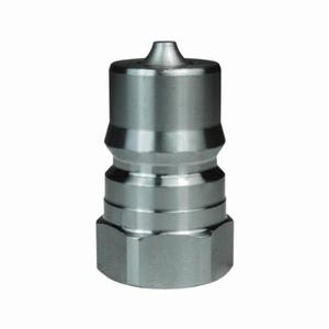 Dixon® D-H4F4-SV-8 DQC H Industrial Interchange Food Grade Plug, 1/2-14 Nominal, Female NPTF, Steel