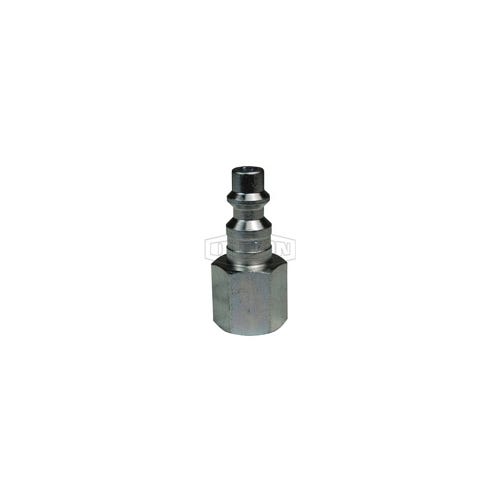 Dixon® D2BF3 DF Series Industrial Female Quick Disconnect Pneumatic Plug, 3/8-19 Nominal, Quick Disconnect Plug x BSPP, 500 psi Pressure, Steel