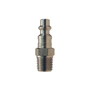 Dixon® D2M2-S Industrial Male Quick Disconnect Pneumatic Plug, 1/4-18 Nominal, Quick Disconnect Plug x NPTF, 300 psi
