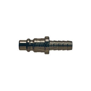 Dixon® D3S3-S DF Series Quick Connect Plug, 3/8 in Nominal, Quick Disconnect Plug x Standard Hose Barb, 300 psi Pressure, 303 Stainless Steel, Domestic