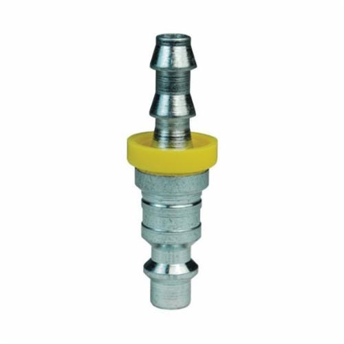 Dixon® D4B4 Industrial Interchange Quick Disconnect Pneumatic Nipple, 1/2 in Nominal, Quick Connect Coupler x Push-Loc Hose Barb