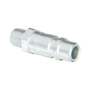 Dixon® D4M2 DF Series Interchange Pneumatic Nipple, 1/2 x 1/4 in Nominal, Quick-Connect x MNPT, 500 psi Pressure, Steel