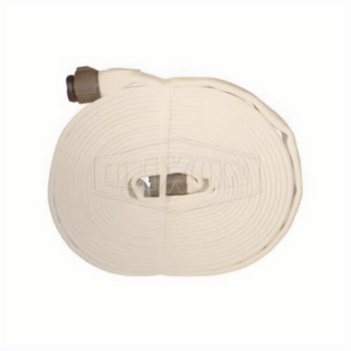 Dixon® D815-50RAF Double Jacket Fire Hose, 1-1/2 in, NST (NH), 50 ft L, 360 psi Working, Polyester, Domestic