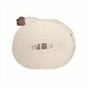 Dixon® D815-50RAF Double Jacket Fire Hose, 1-1/2 in, NST (NH), 50 ft L, 360 psi Working, Polyester, Domestic