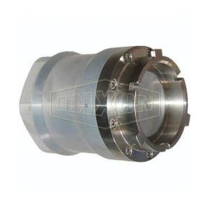 Mann-Tek by Dixon® DAA250AL Dry Disconnect Aviation Adapter, 2-1/2 in Nominal, Quick Disconnect Coupler x FNPT, Aluminum, Domestic