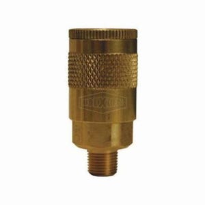 Dixon® DC1 Tru-Flate Air Chief Automotive Male Quick Connect Coupler, 1/4-18 Nominal, Quick Connect Coupler x NPTF