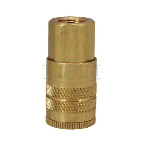 Dixon® DC20 Air Chief Industrial Female Quick Connect Coupler, 1/4-18 Nominal, Quick Connect Coupler x NPTF