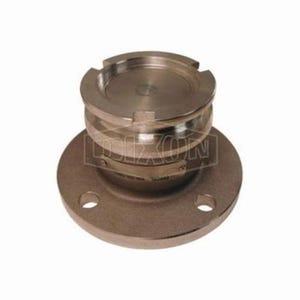 Mann-Tek by Dixon® DDA200ALFL Mann Tek Dry Disconnect Adapter Tank Unit, 2 in Nominal, Adapter x Class 150 ASA Flange End Style, Aluminum, Domestic