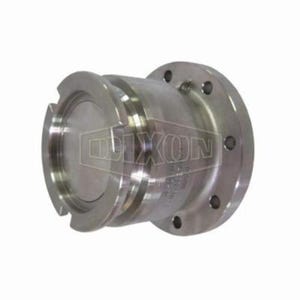 Mann-Tek by Dixon® DDA300AL119TTMA Mann-Tek Dry Disconnect Adapter Tank Unit with FKM (FPM) Seals, 3 in Nominal, Aluminum