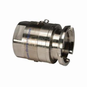 Mann-Tek by Dixon® DDA300SS105 Dry Disconnect Adapter Tank Unit with FKM (FPM) Seals, 3 in Nominal, Adapter x FNPT End Style