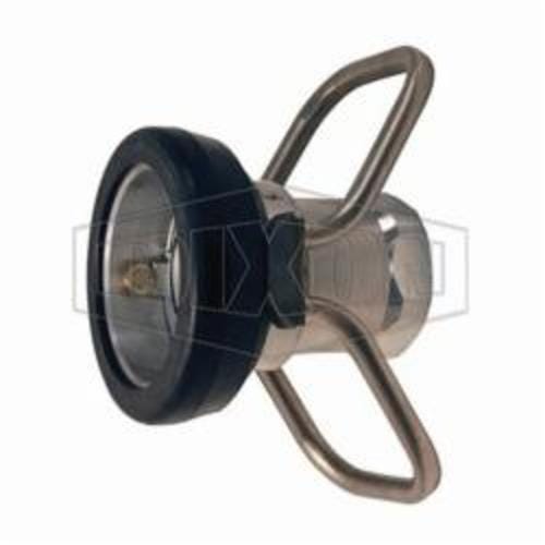 Mann-Tek by Dixon® DDC400AL Mann Tek Dry Disconnect Coupler Hose Unit with FKM (FPM) Seals, 4 in Nominal, Coupler x FNPT End Style, Aluminum, Domestic