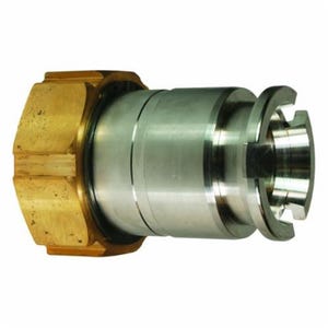 Mann-Tek by Dixon® DGA100SS175 Tank Unit Dry Gas Quick Disconnect Adapter, 1-3/4 in Nominal, Quick Disconnect Coupler x Female