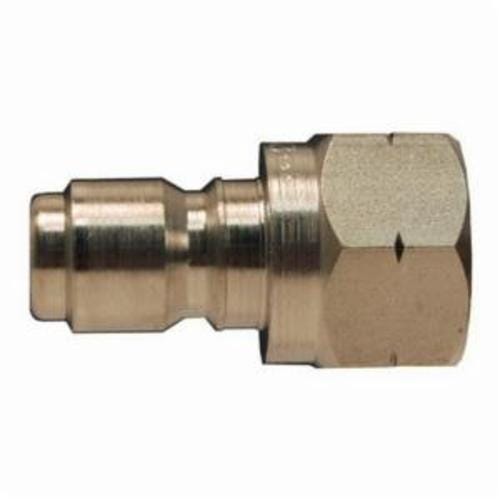 Dixon® E12F12-S E Series Pressure Wash Straight Through Interchange Female Plug, 1-1/2 in x 1-1/2-11-1/2 Nominal, Female NPTF, 303 Stainless Steel