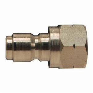 Dixon® E12F12-S E Series Pressure Wash Straight Through Interchange Female Plug, 1-1/2 in x 1-1/2-11-1/2 Nominal, Female NPTF, 303 Stainless Steel