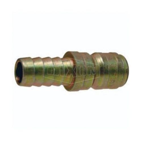 Dixon® E2S2 E Series Straight Through Interchange Quick-Connect Plug, 1/4 in Nominal, Hose Barb, Steel, Domestic
