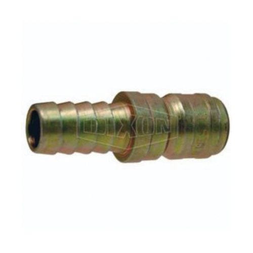 Dixon® E3S3 E Series Straight Through Interchange Quick-Connect Plug, 3/8 in Nominal, Hose Barb, Steel, Domestic