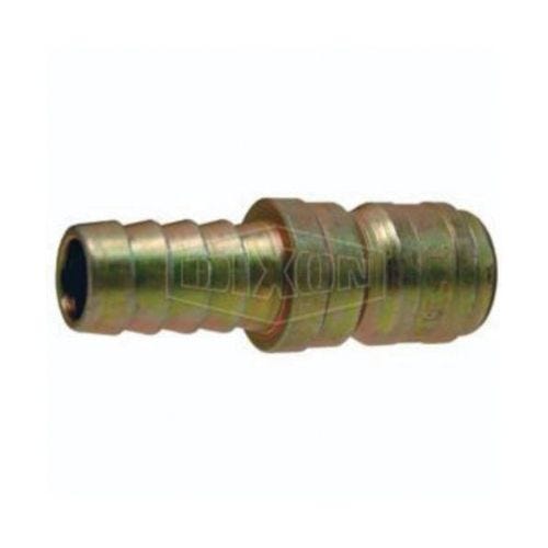 Dixon® E6S6 E Series Straight Through Interchange Quick-Connect Plug, 3/4 in Nominal, Hose Barb, Steel, Domestic