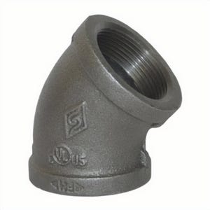 Dixon® EL4575 45°  Pipe Elbow, 3/4 in Nominal, FNPT End Style, Iron
