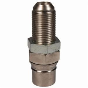 Dixon® FloMax ERJ Standard Engine Oil Bulkhead Receiver, 3/4 in Nominal, Male JIC, Aluminum, Domestic