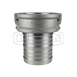 Dixon® King Crimp™ EZL400-C-AL EZLink™ Type-C Armless Cam and Groove Coupler with Buna-N Gasket/Gasket Seal, 4 in Nominal, Coupler x Hose Shank End Style