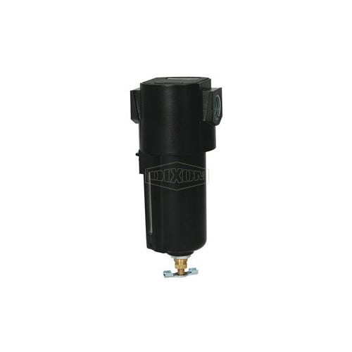 Wilkerson® by Dixon® F16-04AMB Compact Airline Particulate Filter, 1/4 in NPT/BSPP-G Port, 200 psig Pressure Range, 80.4 scfm
