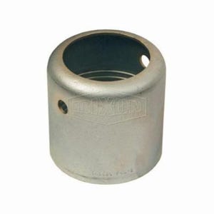 Dixon® F24-2 Holedall® Standard External Swage Ferrule, 1-1/2 in ID x 2-1/64 to 2-8/64 in OD Nominal, Carbon Steel, Hose End Style, 3 in L, Domestic