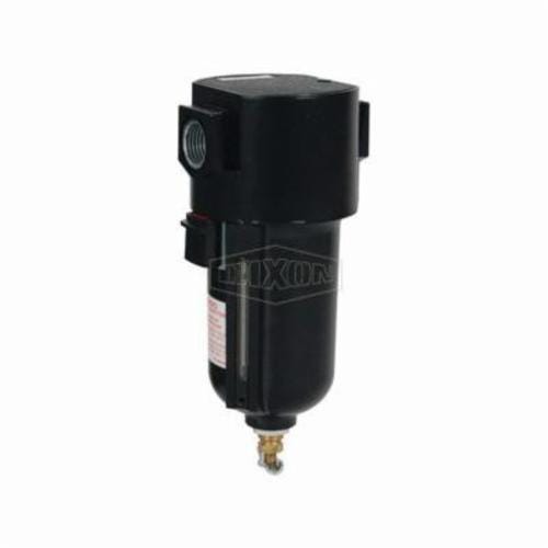 Wilkerson® by Dixon® F26-04MMB Standard Airline Particulate Filter with Sight Glass, 1/2 in NPT/BSPP-G Port, 200 psi Pressure Range