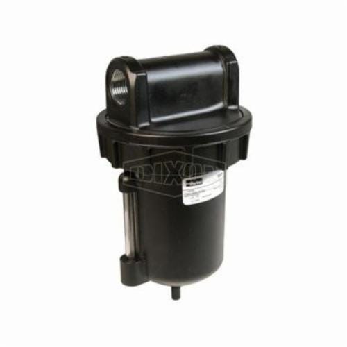 Watts by Dixon® F602-06WJR Hi-Flow Filter with Sight Glass, 3/4 in Port, 175 psig Pressure Range, 270 scfm, 40 micron