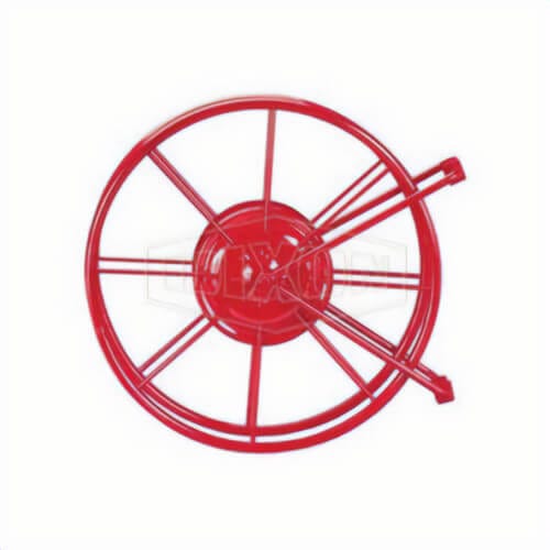 Dixon® FHR-V2 Style V Swing Hose Storage Reel, 150 ft, 8 in, 26 in H, Steel, Polyester Powder Coated, Domestic