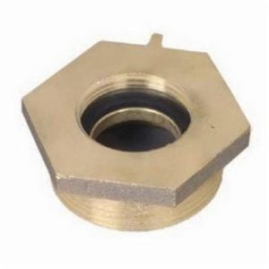 Dixon® FM1015F Reducing Hex Nipple, 1 x 1-1/2 in Nominal, Brass, FNPT x Male NH NST End Style, Domestic