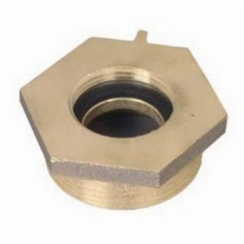 Dixon® FM15F20T Hex Nipple, 1-1/2 x 2 in Nominal, Female NST x MNPT, Cast Brass, Domestic